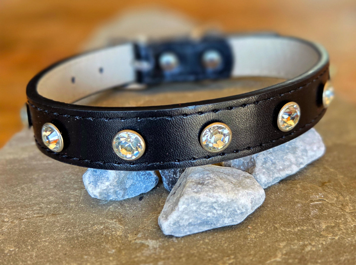 Midnight Sparkle Dog Collar